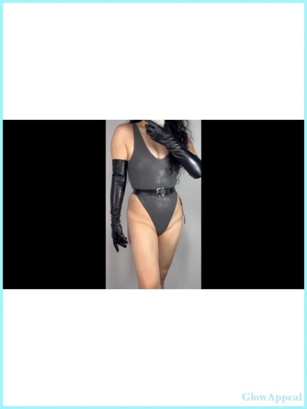 Faux Leather Opera Gloves 24 Inch Vintage Evening Party Cosplay